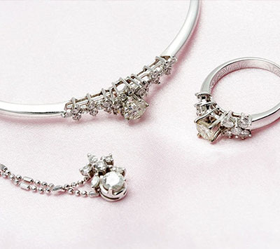 White Gold 18K/Platinum